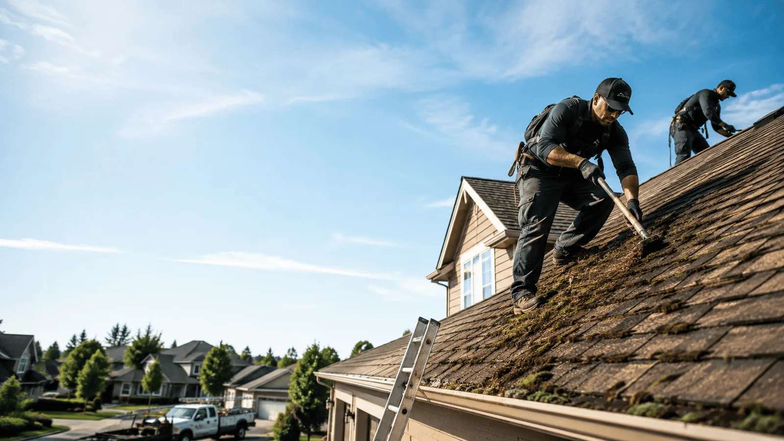 Roof Moss Removal in Atherton, CA near me